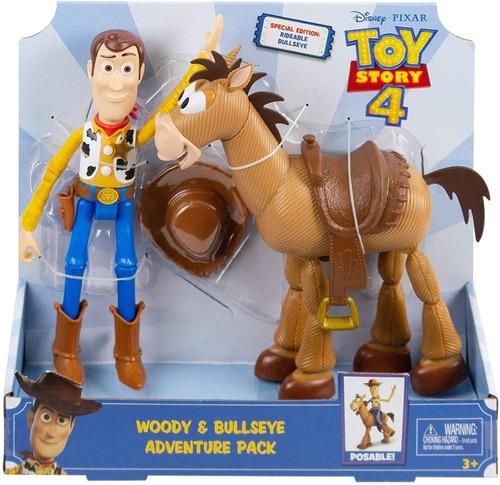 Figura Woody Y Tiro Al Blanco Articulados Toy Story