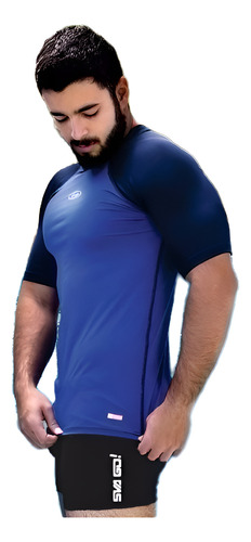 Short Caballero Sport Svago Elastico Color Negro