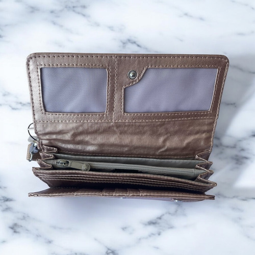Cartera Kipling Rubi Quartz Metálico Monedero Origina Ac8151