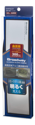Napolex Broadway Bw867 Espejo Convexo De Aluminio Chapado De