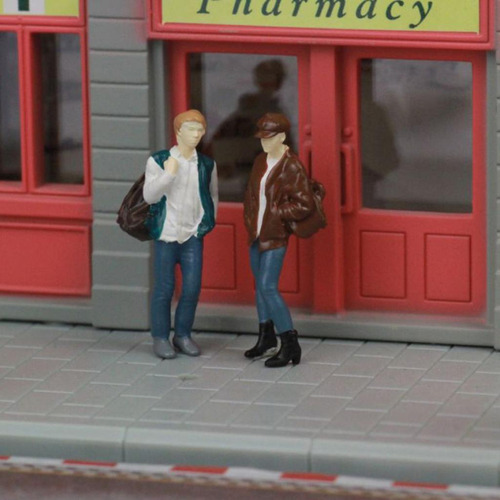 Sk Figuras De Diorama 1/64 Modelo De Cenário De Exibição