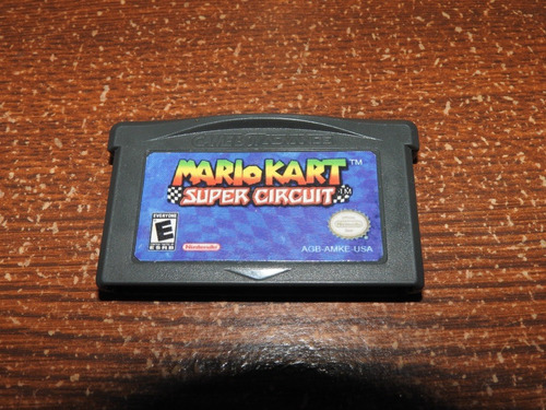 Mario Kart Gba. Original Con Portada Generica