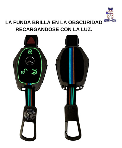 Funda Llave Control Zinc Mercedes Benz A B C G M S L R Slk