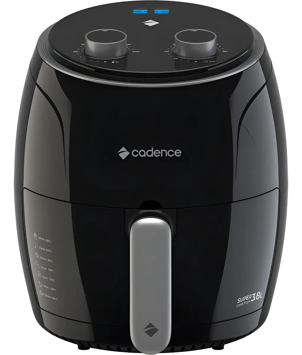 Air Fryer Fritadeira Sem Óleo 3,8l Cadence Super Cook