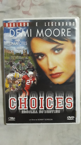 Dvd Striptease+ghost Outro Lado Vida+choices Demi Moore S64
