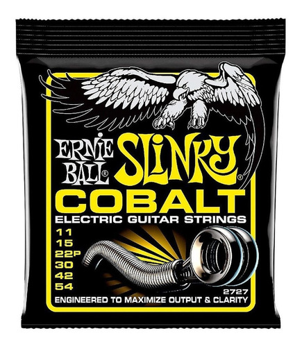 Cuerda Para Guitarra Eléctrica Beefy Slinky Cobalt 0.11 Erni