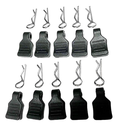 2 Conjunto De 10 Sujetadores Metálicos Para Carrocería
