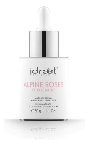 Idraet Alpine Roses Serum Celulas Madre De Rosas X 30ml Todo Tipo De Piel Todo Tipo De Piel Día/noche