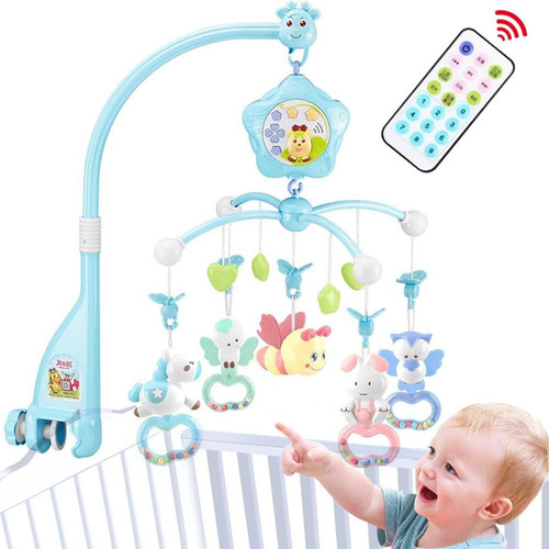 Caterbee Baby Crib Mobile Para Empaquetar Y Jugar Para Cuna,