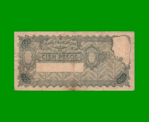 El Progreso $ 100, Bot 1895, Año 1937, Serie C, Estado M B-.
