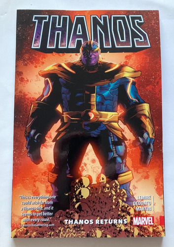 Comic Marvel: Thanos (enemigo De Los Vengadores) - Thanos Return, Historia Completa. Direct Edition.