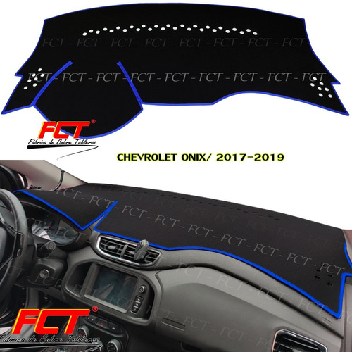 Cubre Tablero / Chevrolet Onix Lt / 2017 2018 2019 Fct®
