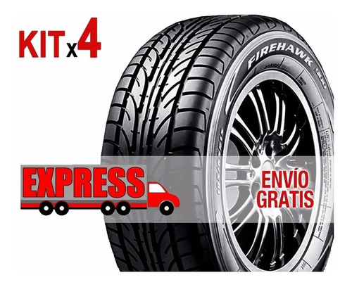 Imagen 3 de 9 de Combo 4u 185/65 R15 88h Firehawk 900 Firestone Envio 0$
