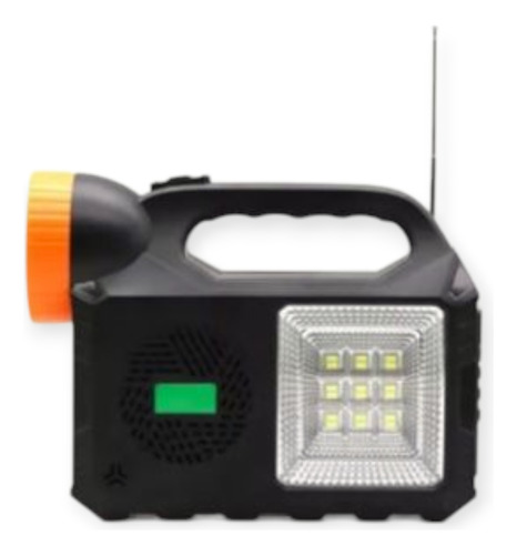 Kit Solar Radio Y Lámpara 80w . Recargable 3 Ampolletas