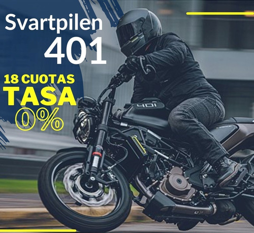 Imagen 2 de 25 de Husqvarna Svartpilen 401 Concesionario Exclusivo