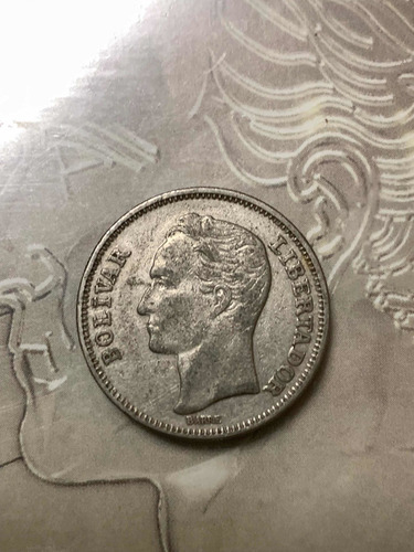 Moneda Un 1 Bolívares Venezolano Años 1967 1977 1986 1989 Or (Usado)