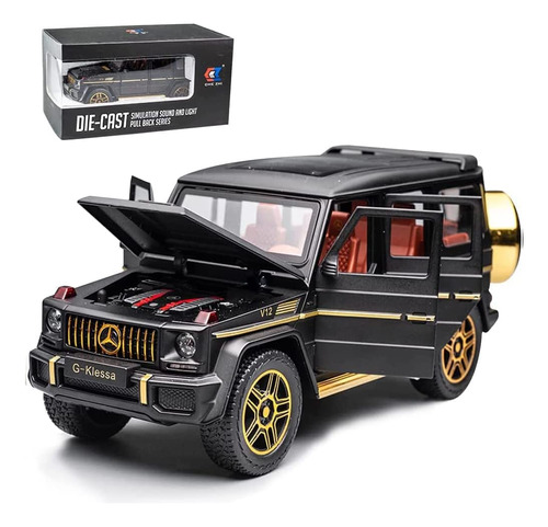 Erock Exquisito Modelo De Coche 1/24 Benz G63 Amg, Auto De J