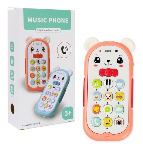 Bebé Teléfono Celular Juguete De La Dentición Musical Niños