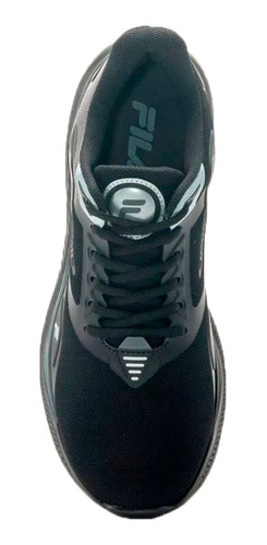 Imagen 3 de 5 de Zapatillas Fila Running Hombre Discovery Negro - Negro Cli