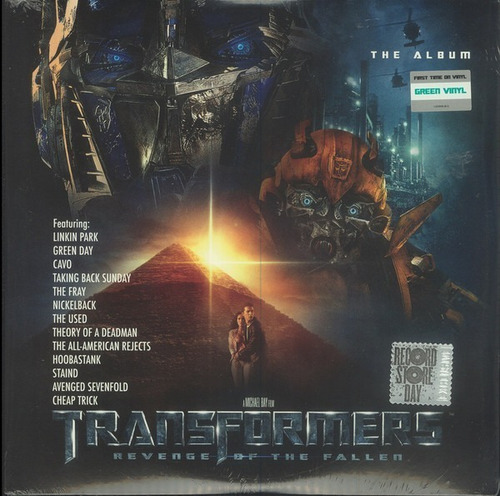 Vinilo Transformers: Revenge Of The Fallen The Album Nuevo 