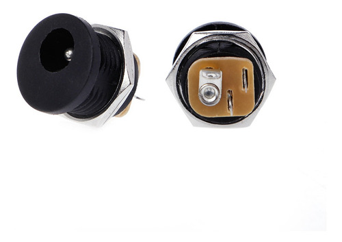 5 Conectores De Enchufe De Corriente Cc Macho De 5,5 Mm X 2,
