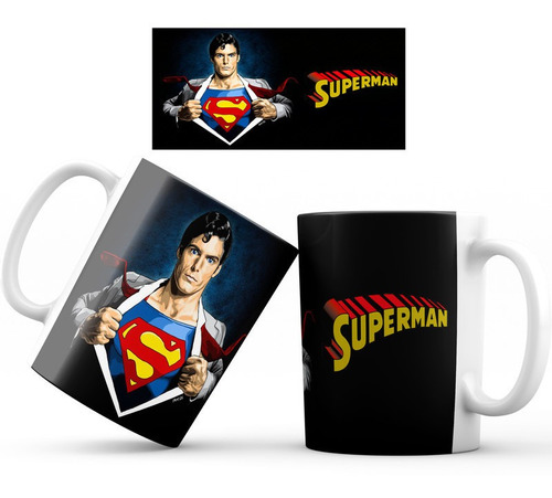 Mug Taza Superman Superheroe Dc Comic