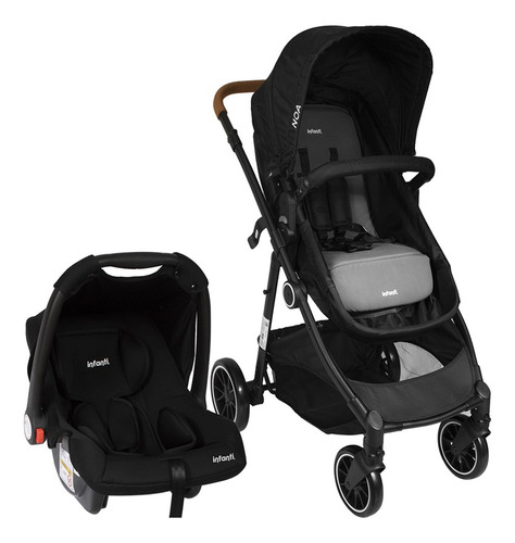 Coche Travel System Noa Black Grey 