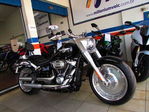 Imagem 1 de 14 de Hd Fat Boy 114 2019 Único Dono 17 Mil Km Loja Millenium 95cv