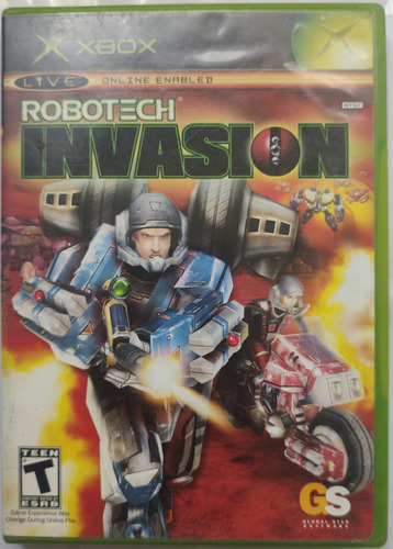 Robotech Invasion Original Xbox Clásico