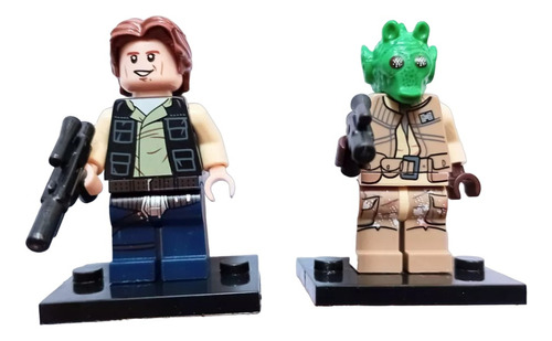 Han Solo Y Greedo Figura Cantina Primer Disparo Star Wars 