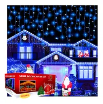 Comprar Serie Navideña Cascada 700 Led 13m Diferentes Colores Color de las luces Azul Dosyu DY-ICE700L-CSC