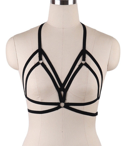 Arnes Bra, Harness Para Bralette Brassiere Lenceria Negro 13