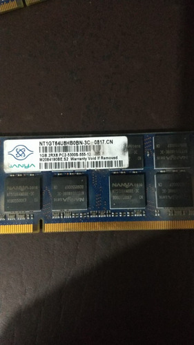 Memoria Ram 1gb Pc2 5300 Portátil Nanya