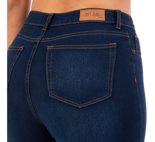 Imagen 5 de 6 de Pantalón Jeans Mezclilla Stretch Dama Dobladillo En Tobillos