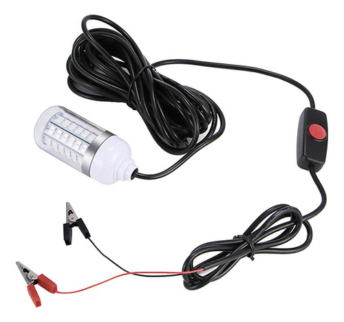 Luz De Pesca Sumergible De 12 V 108 Led Bajo El Agua Crappie