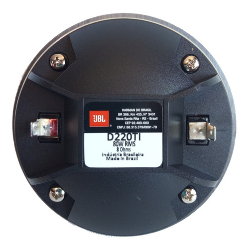 Imagen 1 de 10 de Driver Jbl Selenium D220ti 80w Rms Titanio 1 Pulgada
