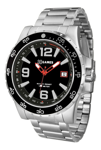 Relógio X-games Masculino Xmss1043 P2sx Aço Analogico
