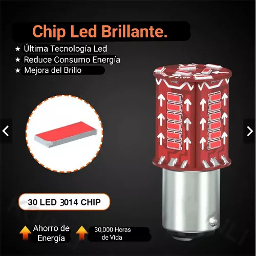 Foco Led 1157, 2 Polos, Cuarto De Punto Dinámico, Estroboscó