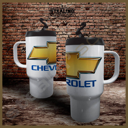 Imagen 1 de 2 de Jarro Termico Café | Chevrolet #075 | Super Sport V8 Chevy