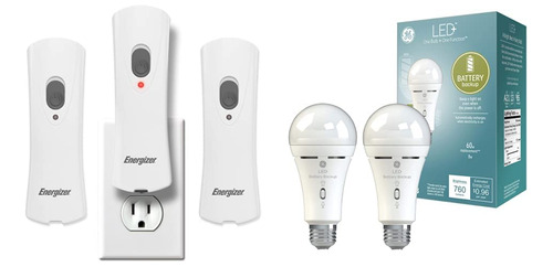 Linterna Led Recargabl Enchufabl Luz Emergencia Para Fallo