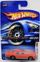 Comprar Auto Hot Wheels 69 Pontiac Gto Nuevo Colección Juguete Rdf1