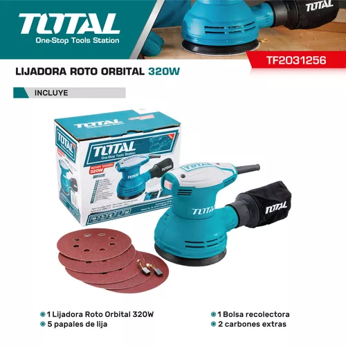 Lijadora roto orbital 320W TOTAL - Total Tools