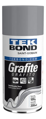 Grafite Seco Tekspray 200 Ml 100gr - Tekbond