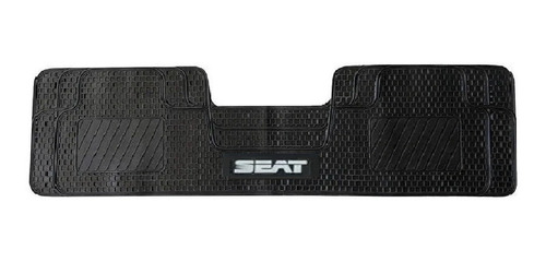 Piso Goma Seat - Auto Suv Camioneta - Camello Ancho Trasero