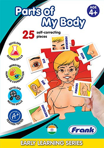 Frank Partes De Mi Cuerpo Puzzle  25 Piezas De Rompecabezas