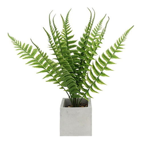 Maceta Con Planta Artificial Decorativa Hojas Pettish Online