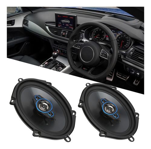 Tweeters Para Coche, 1 Par De Altavoces Coaxiales Tipo Tweet
