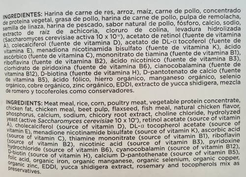 Alimento Nupec Nutrición Científica para perro adulto de raza pequeña sabor mix en bolsa de 8kg