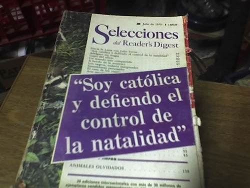 Selecciones Del Readers Digest  Jul 1979 Defiendo Natalidad