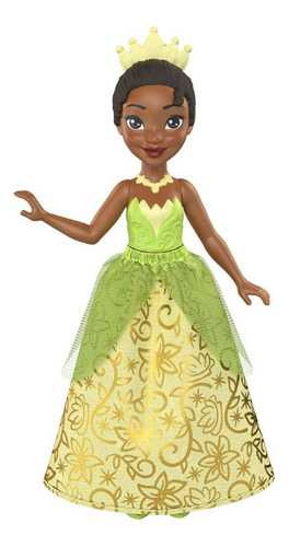 Disney Princess - Princesa Tiana - Mide 9 Cm Alto - Mattel -
